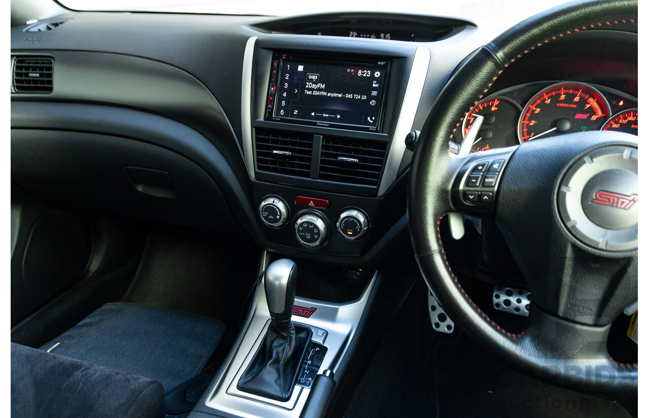 7/2012 Subaru WRX STi Spec R MY12 4d Sedan Obsidian Black Turbo 2.5L