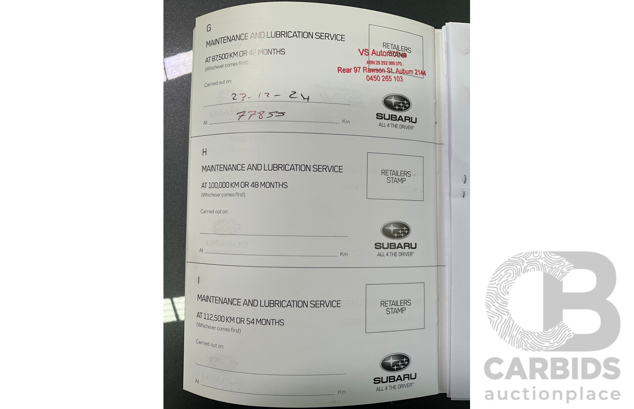 7/2012 Subaru WRX STi Spec R MY12 4d Sedan Obsidian Black Turbo 2.5L