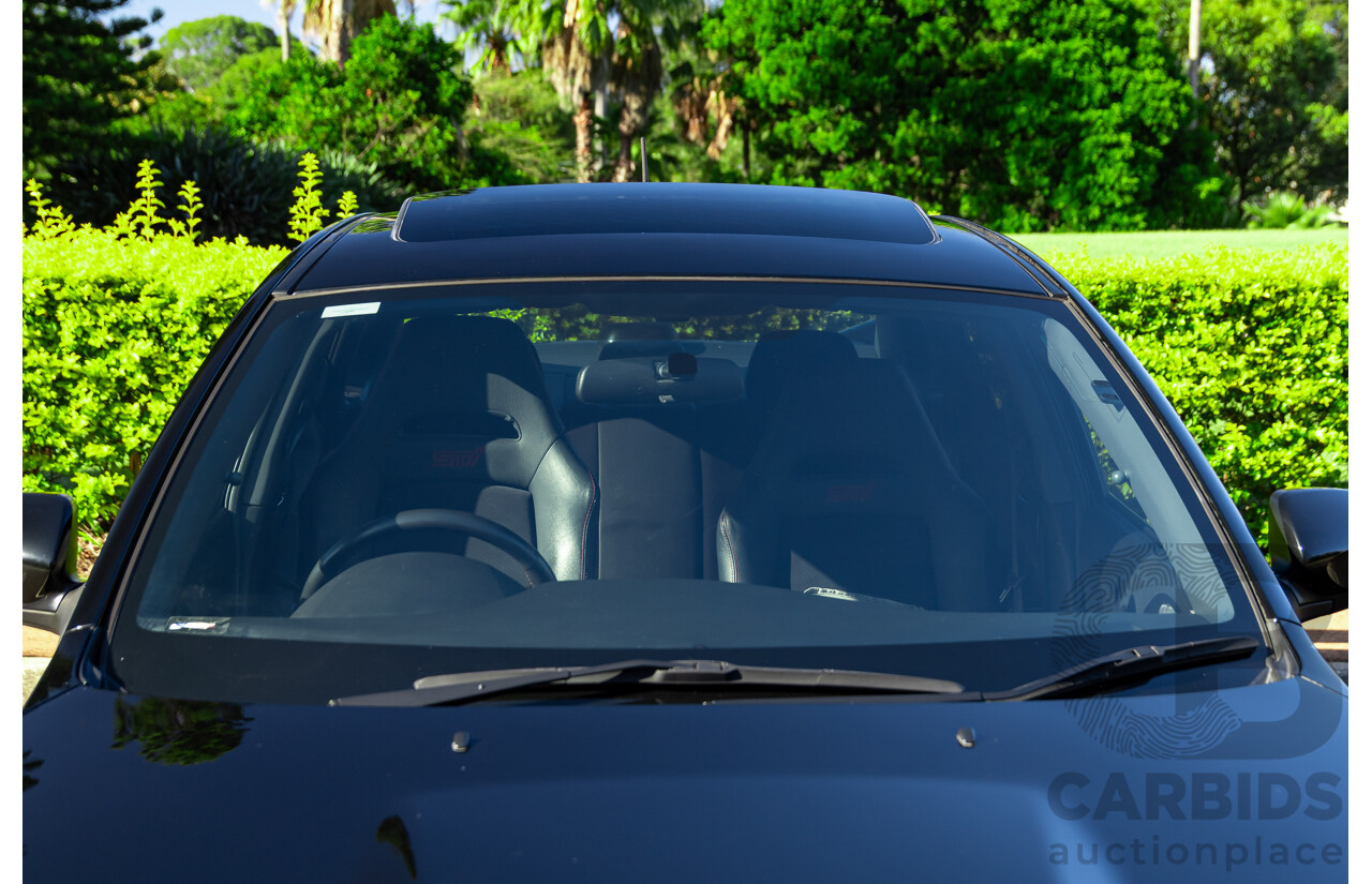 7/2012 Subaru WRX STi Spec R MY12 4d Sedan Obsidian Black Turbo 2.5L