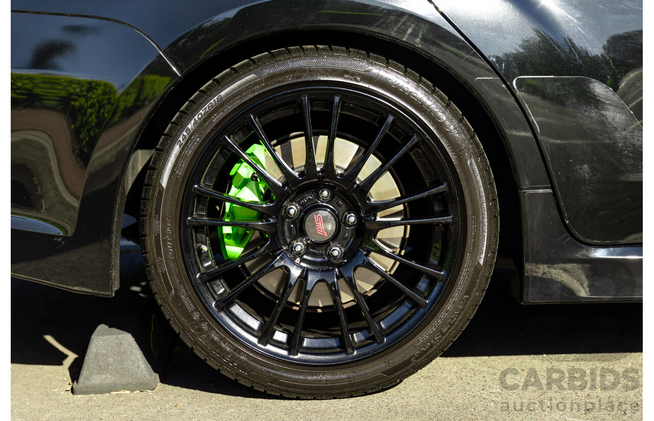 7/2012 Subaru WRX STi Spec R MY12 4d Sedan Obsidian Black Turbo 2.5L