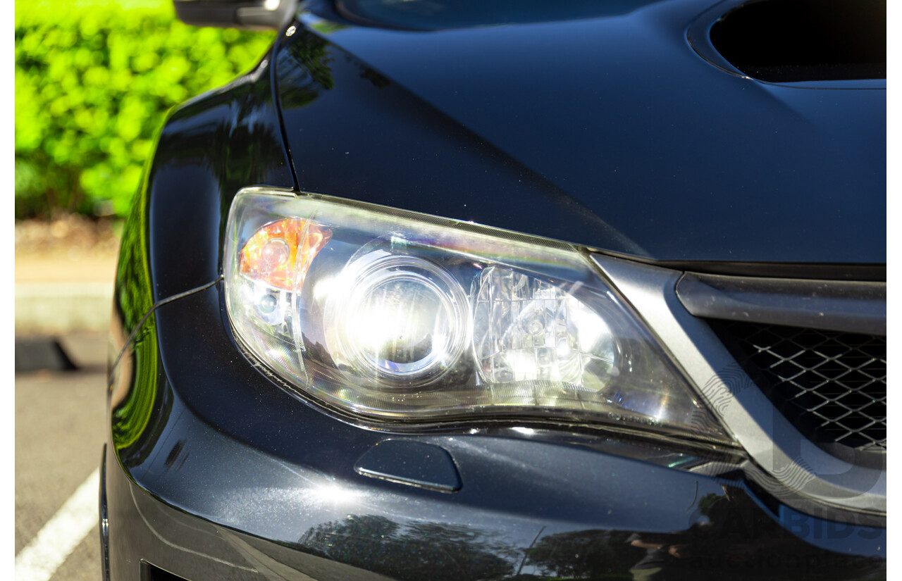 7/2012 Subaru WRX STi Spec R MY12 4d Sedan Obsidian Black Turbo 2.5L