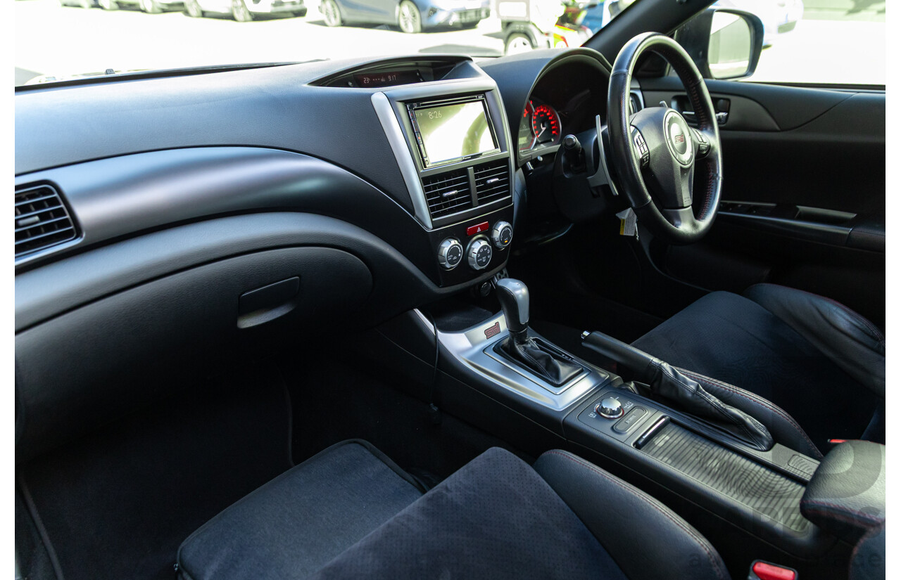 7/2012 Subaru WRX STi Spec R MY12 4d Sedan Obsidian Black Turbo 2.5L