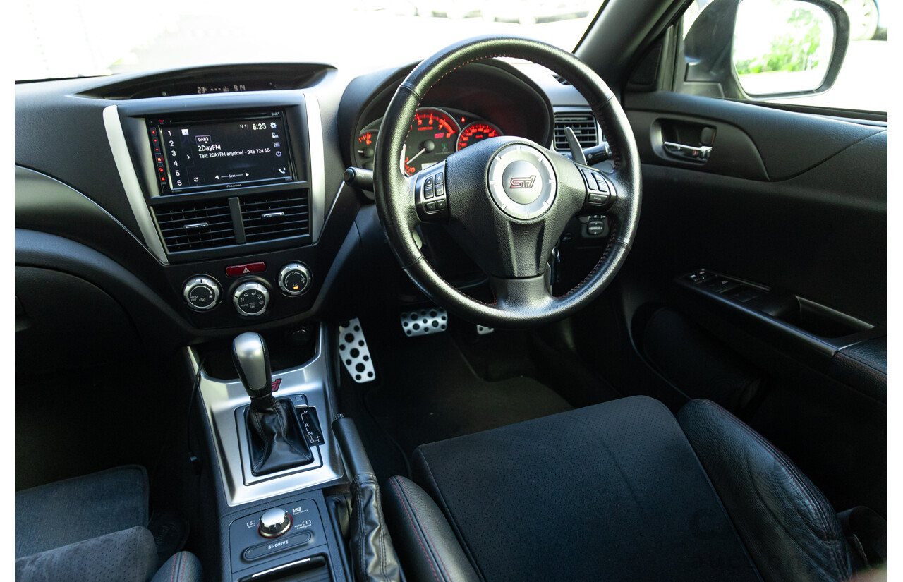 7/2012 Subaru WRX STi Spec R MY12 4d Sedan Obsidian Black Turbo 2.5L