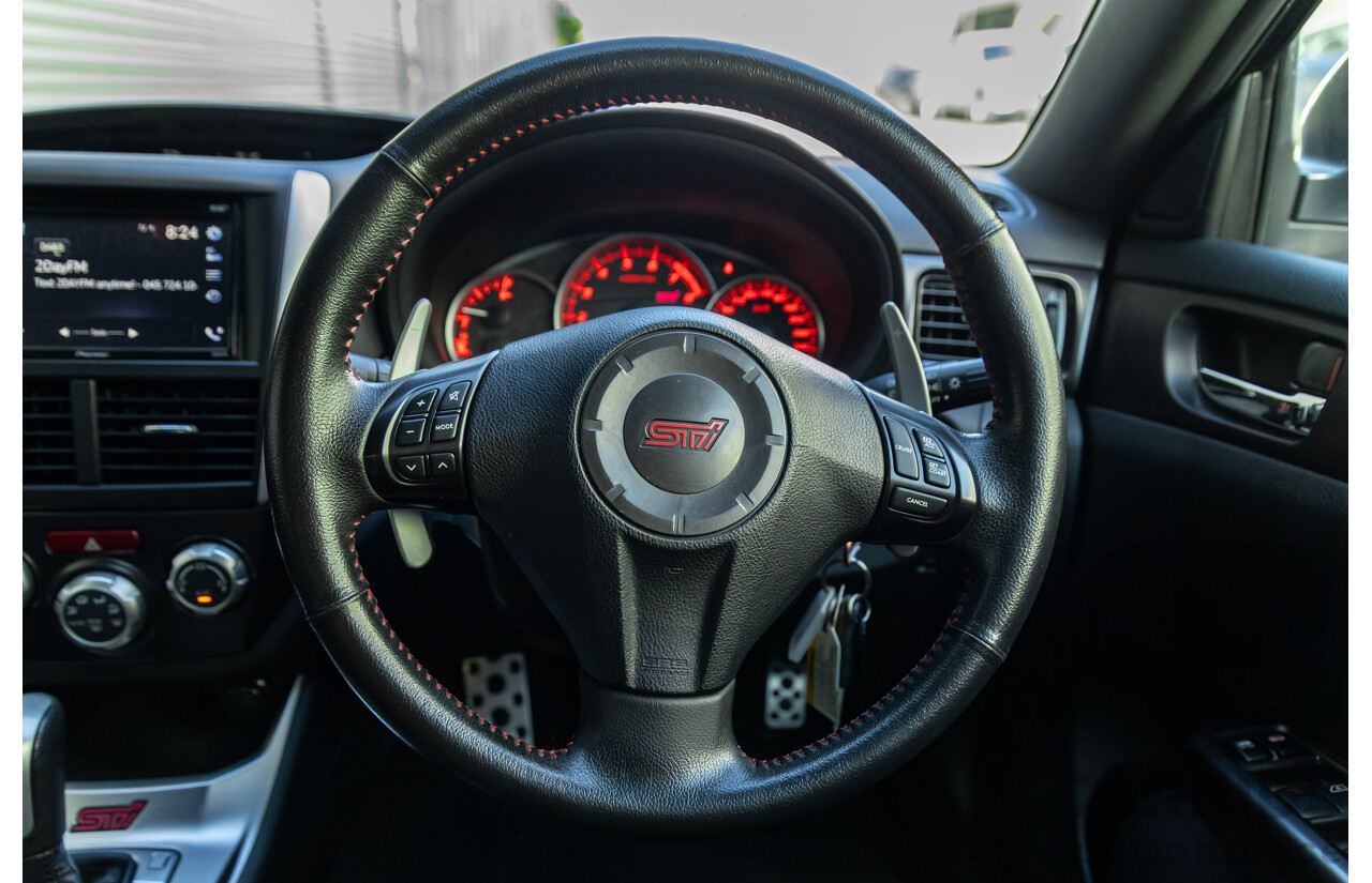 7/2012 Subaru WRX STi Spec R MY12 4d Sedan Obsidian Black Turbo 2.5L