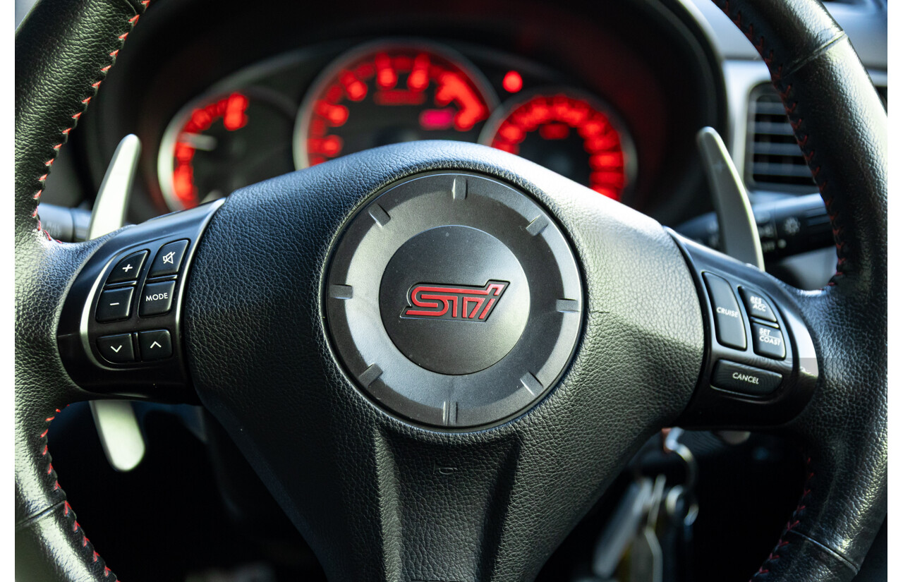7/2012 Subaru WRX STi Spec R MY12 4d Sedan Obsidian Black Turbo 2.5L