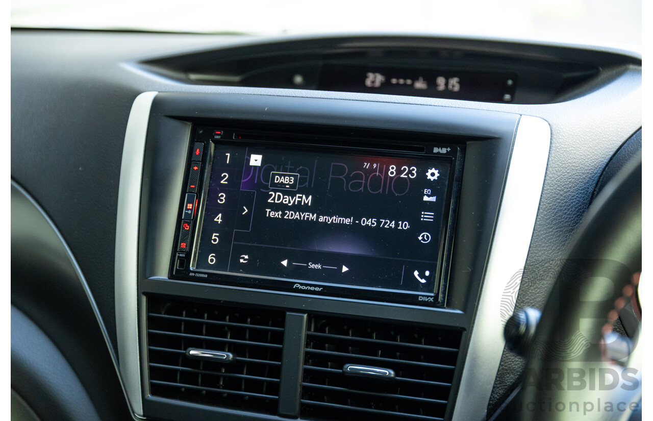 7/2012 Subaru WRX STi Spec R MY12 4d Sedan Obsidian Black Turbo 2.5L