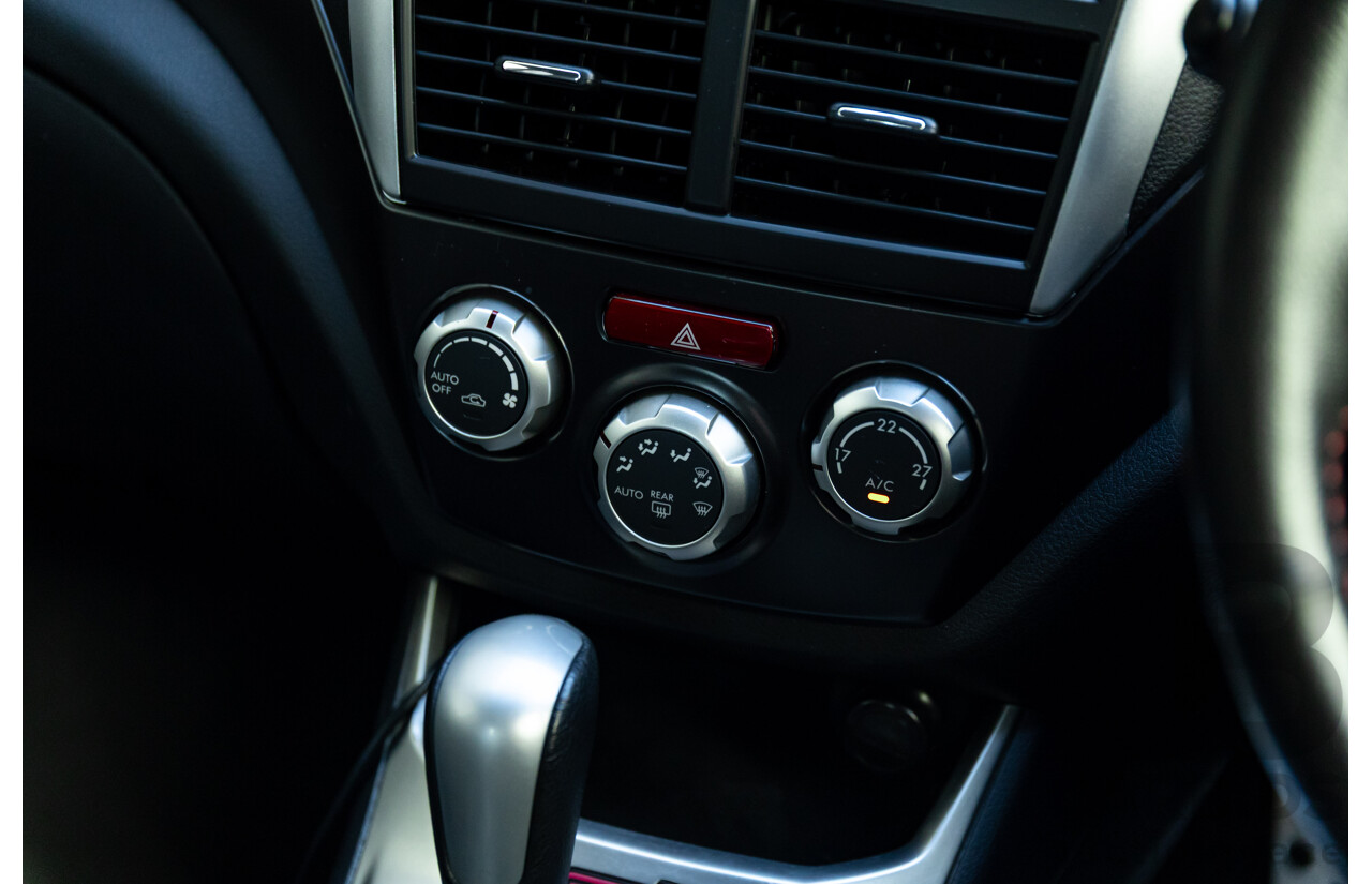 7/2012 Subaru WRX STi Spec R MY12 4d Sedan Obsidian Black Turbo 2.5L