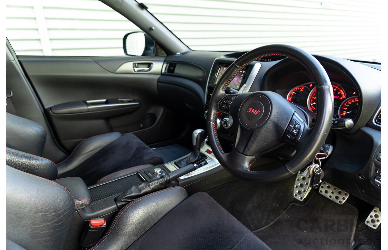 7/2012 Subaru WRX STi Spec R MY12 4d Sedan Obsidian Black Turbo 2.5L