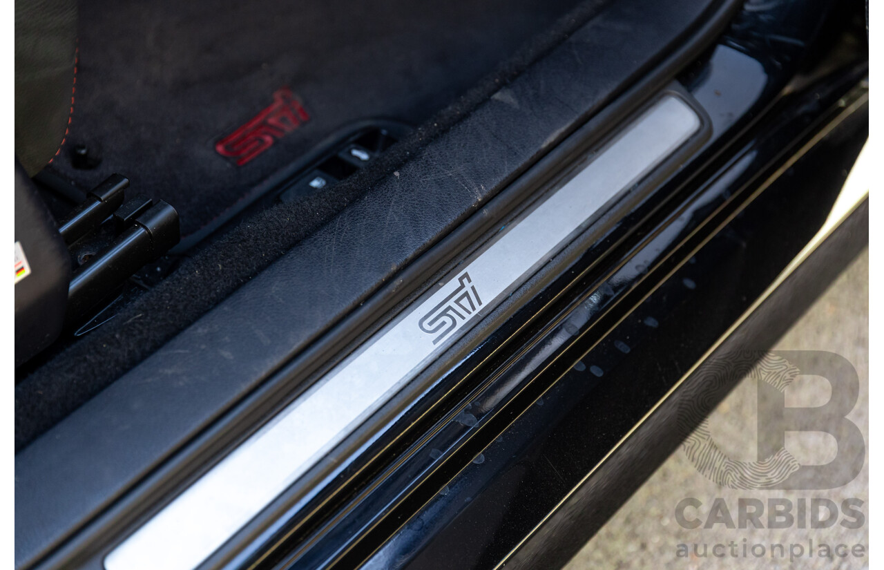 7/2012 Subaru WRX STi Spec R MY12 4d Sedan Obsidian Black Turbo 2.5L