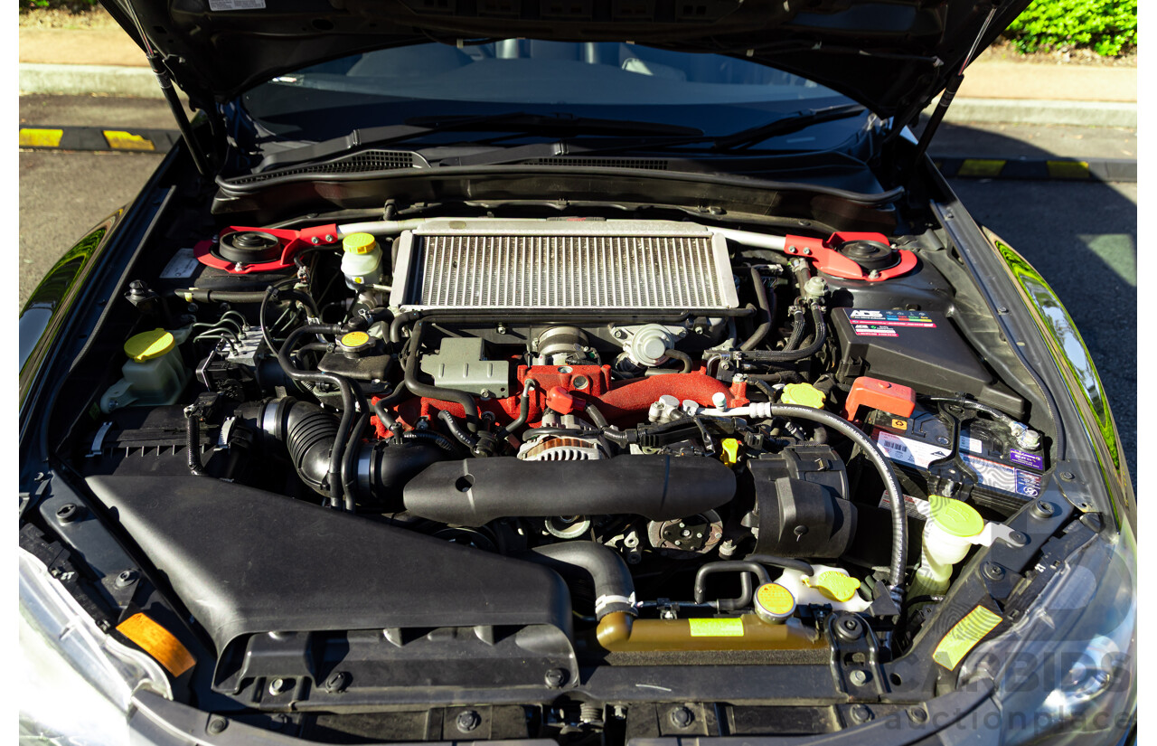 7/2012 Subaru WRX STi Spec R MY12 4d Sedan Obsidian Black Turbo 2.5L