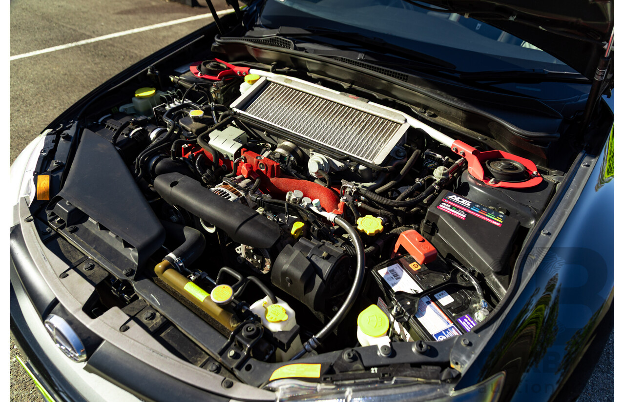 7/2012 Subaru WRX STi Spec R MY12 4d Sedan Obsidian Black Turbo 2.5L