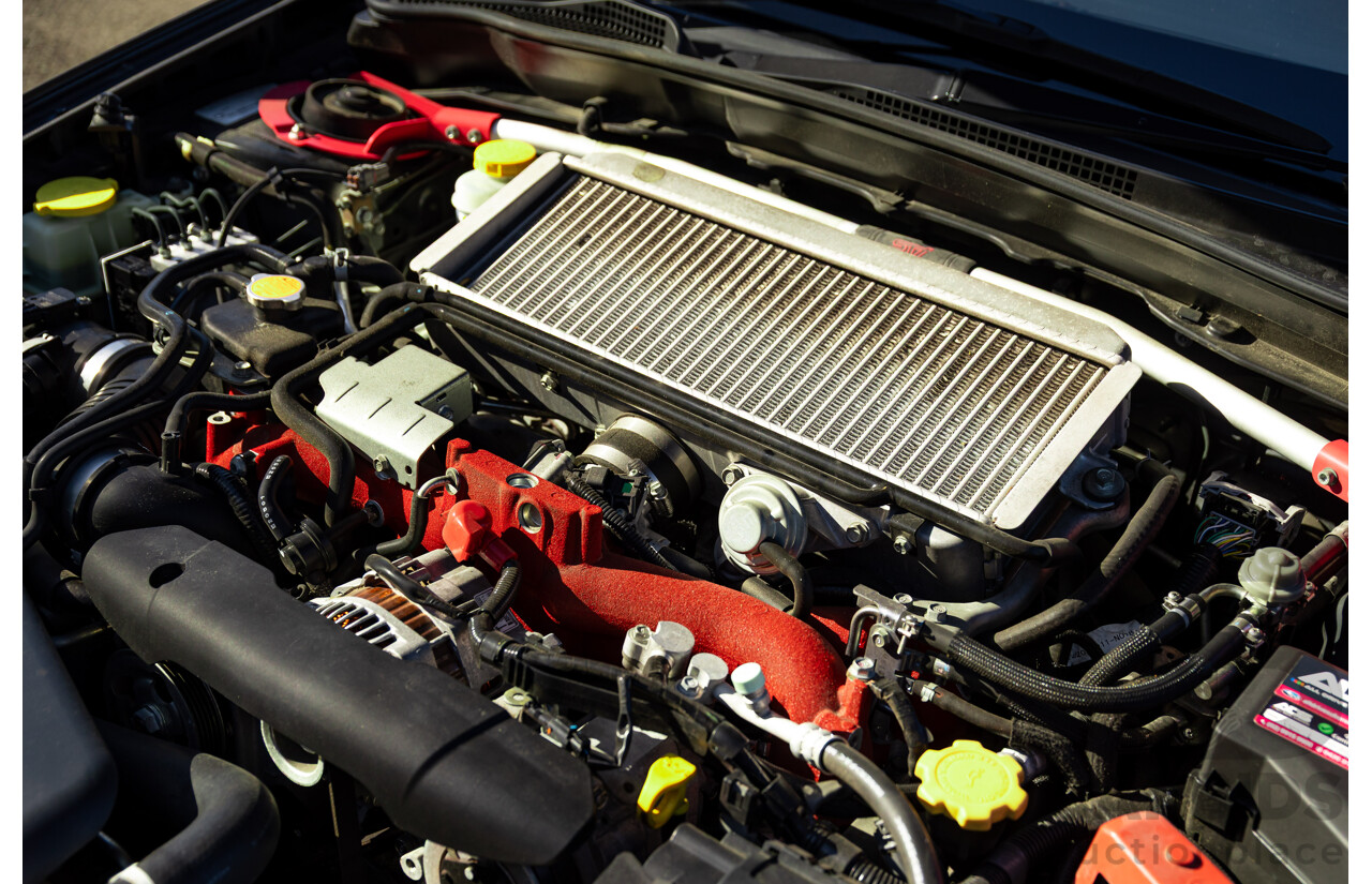 7/2012 Subaru WRX STi Spec R MY12 4d Sedan Obsidian Black Turbo 2.5L