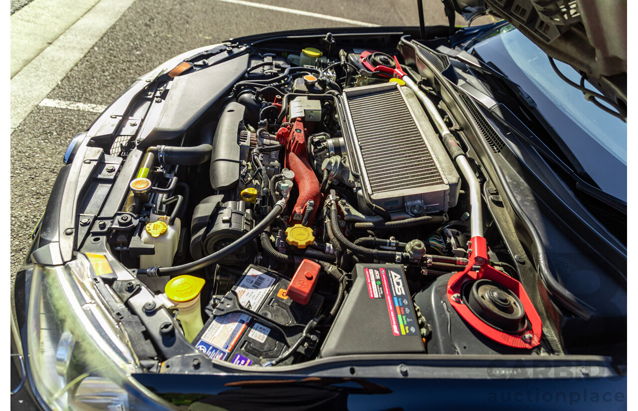 7/2012 Subaru WRX STi Spec R MY12 4d Sedan Obsidian Black Turbo 2.5L