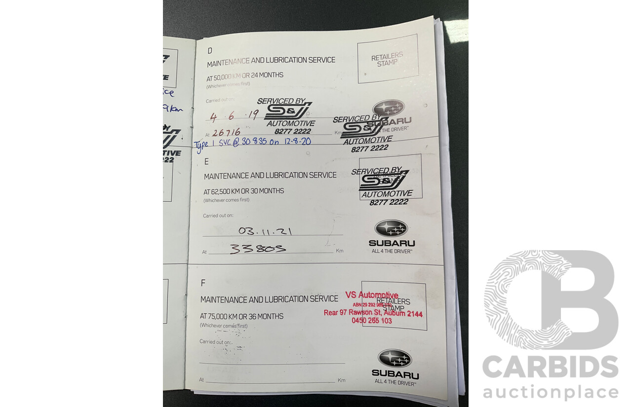 7/2012 Subaru WRX STi Spec R MY12 4d Sedan Obsidian Black Turbo 2.5L