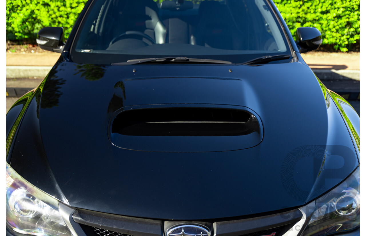 7/2012 Subaru WRX STi Spec R MY12 4d Sedan Obsidian Black Turbo 2.5L