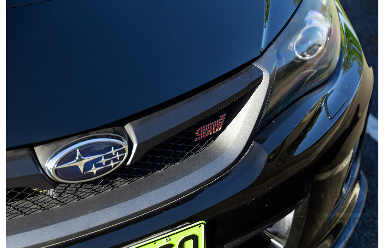 7/2012 Subaru WRX STi Spec R MY12 4d Sedan Obsidian Black Turbo 2.5L