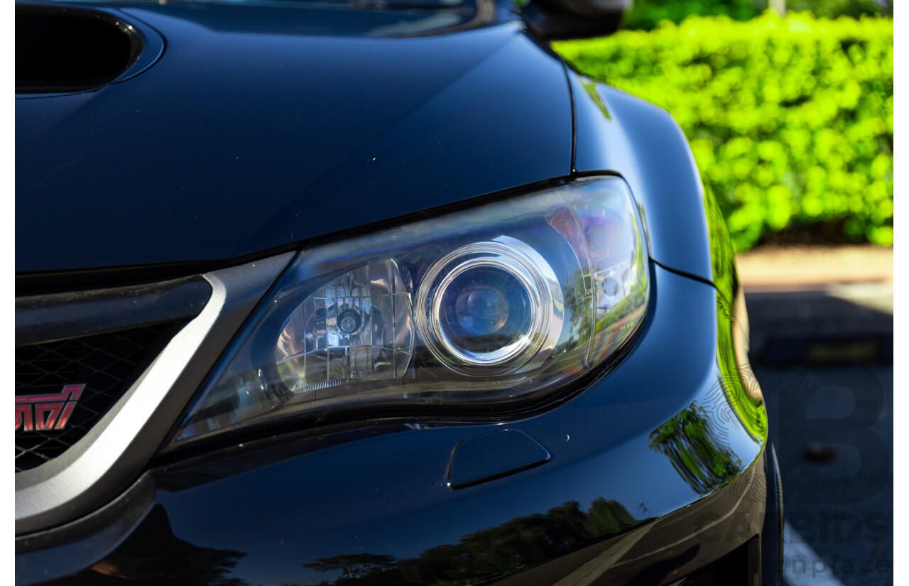 7/2012 Subaru WRX STi Spec R MY12 4d Sedan Obsidian Black Turbo 2.5L