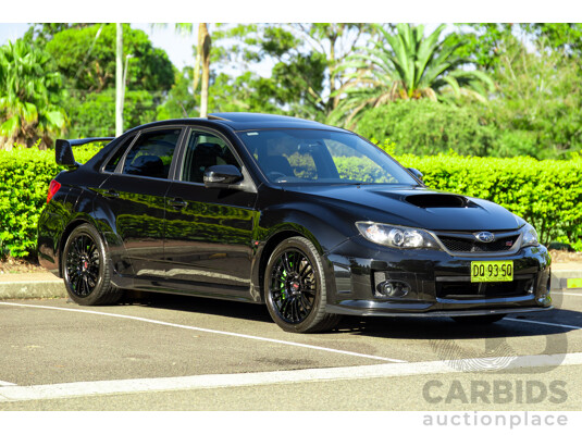 7/2012 Subaru WRX STi Spec R MY12 4d Sedan Obsidian Black Turbo 2.5L