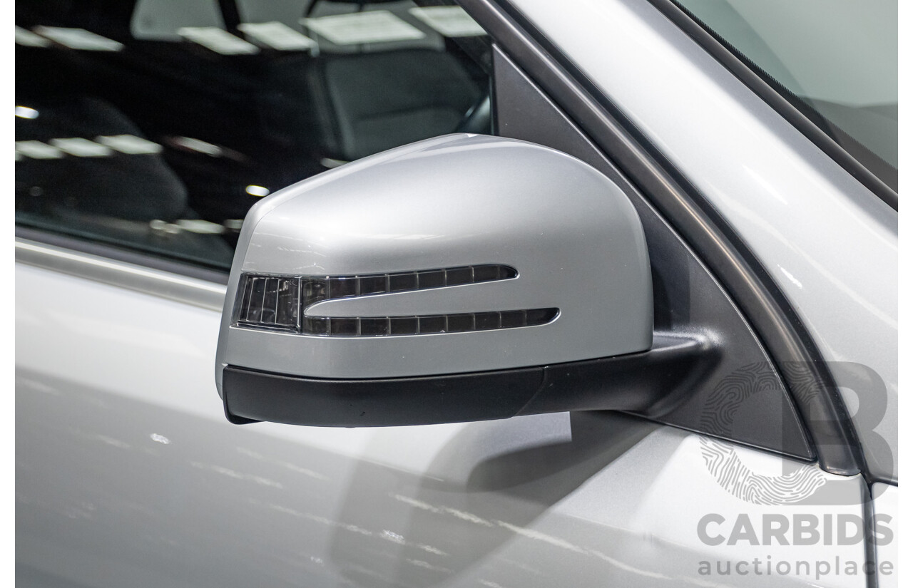 9/2015 Mercedes-Benz ML 350 CDI Bluetec (AWD) 166 MY15 4D Wagon Iridium Silver Metallic Turbo Diesel 3.0L