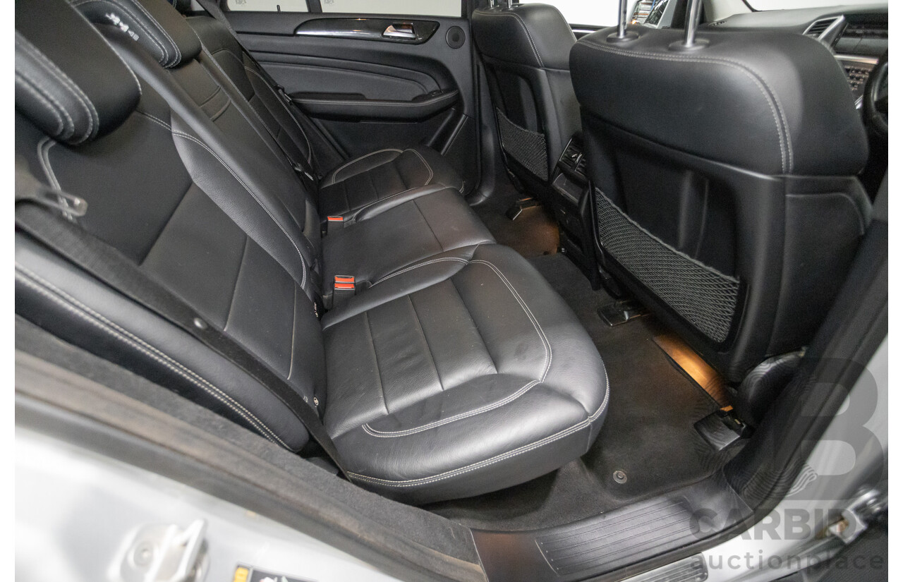 9/2015 Mercedes-Benz ML 350 CDI Bluetec (AWD) 166 MY15 4D Wagon Iridium Silver Metallic Turbo Diesel 3.0L