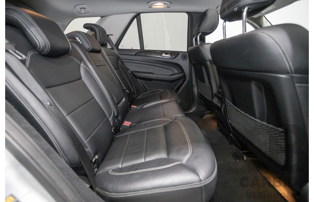 9/2015 Mercedes-Benz ML 350 CDI Bluetec (AWD) 166 MY15 4D Wagon Iridium Silver Metallic Turbo Diesel 3.0L