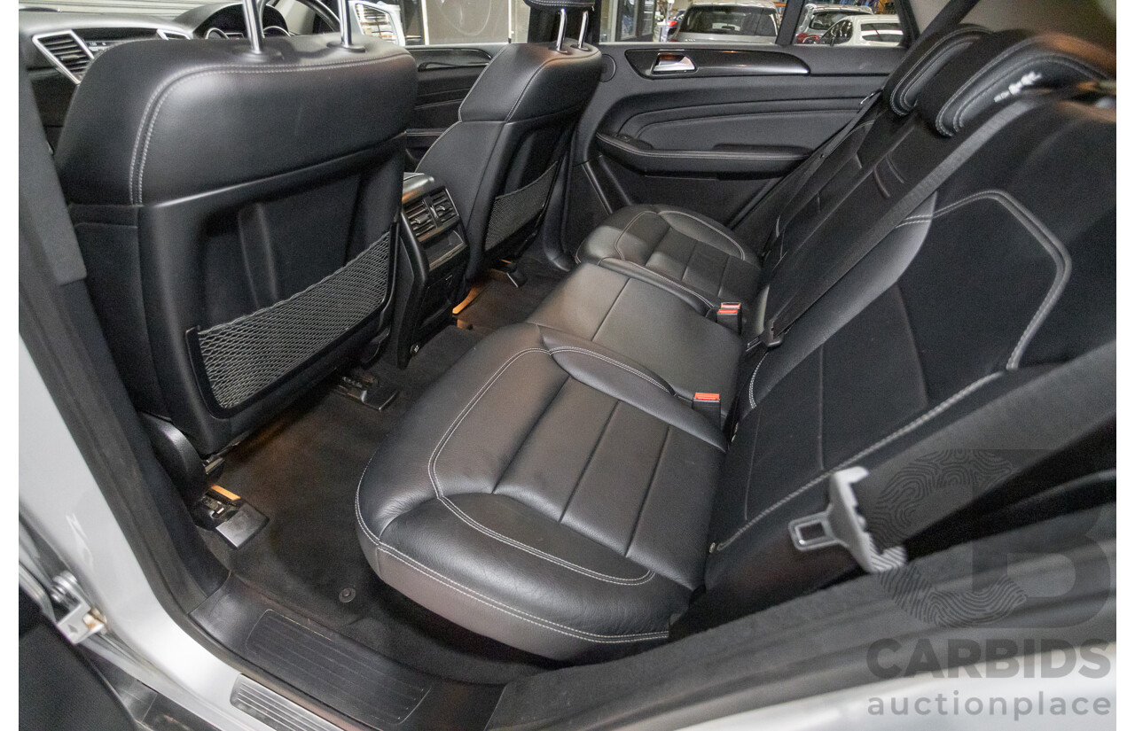 9/2015 Mercedes-Benz ML 350 CDI Bluetec (AWD) 166 MY15 4D Wagon Iridium Silver Metallic Turbo Diesel 3.0L