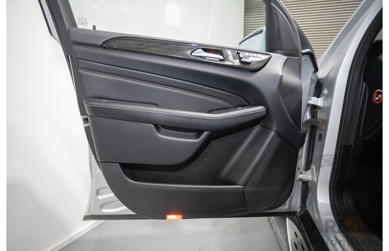 9/2015 Mercedes-Benz ML 350 CDI Bluetec (AWD) 166 MY15 4D Wagon Iridium Silver Metallic Turbo Diesel 3.0L