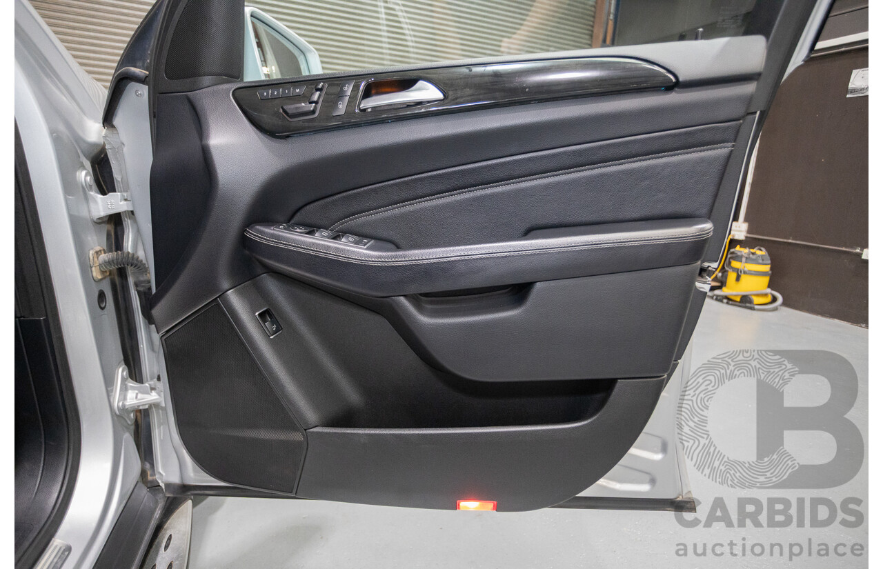9/2015 Mercedes-Benz ML 350 CDI Bluetec (AWD) 166 MY15 4D Wagon Iridium Silver Metallic Turbo Diesel 3.0L