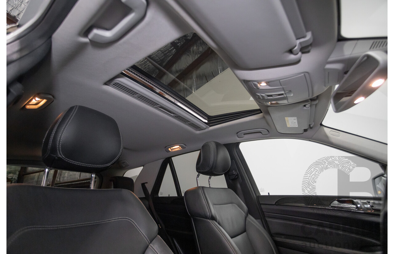 9/2015 Mercedes-Benz ML 350 CDI Bluetec (AWD) 166 MY15 4D Wagon Iridium Silver Metallic Turbo Diesel 3.0L