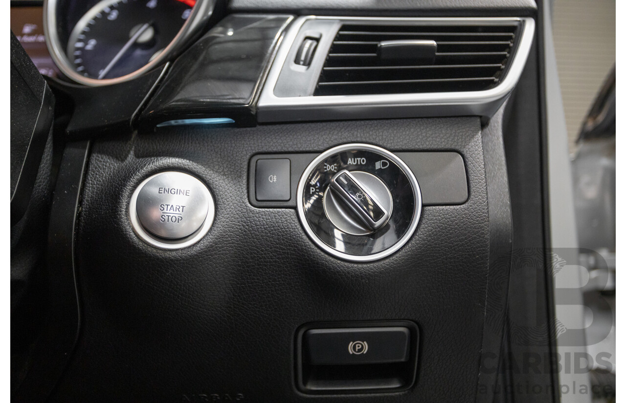 9/2015 Mercedes-Benz ML 350 CDI Bluetec (AWD) 166 MY15 4D Wagon Iridium Silver Metallic Turbo Diesel 3.0L