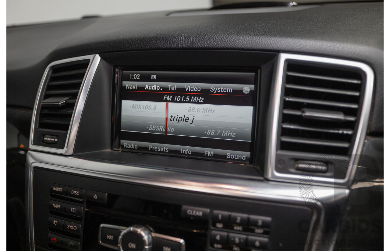 9/2015 Mercedes-Benz ML 350 CDI Bluetec (AWD) 166 MY15 4D Wagon Iridium Silver Metallic Turbo Diesel 3.0L