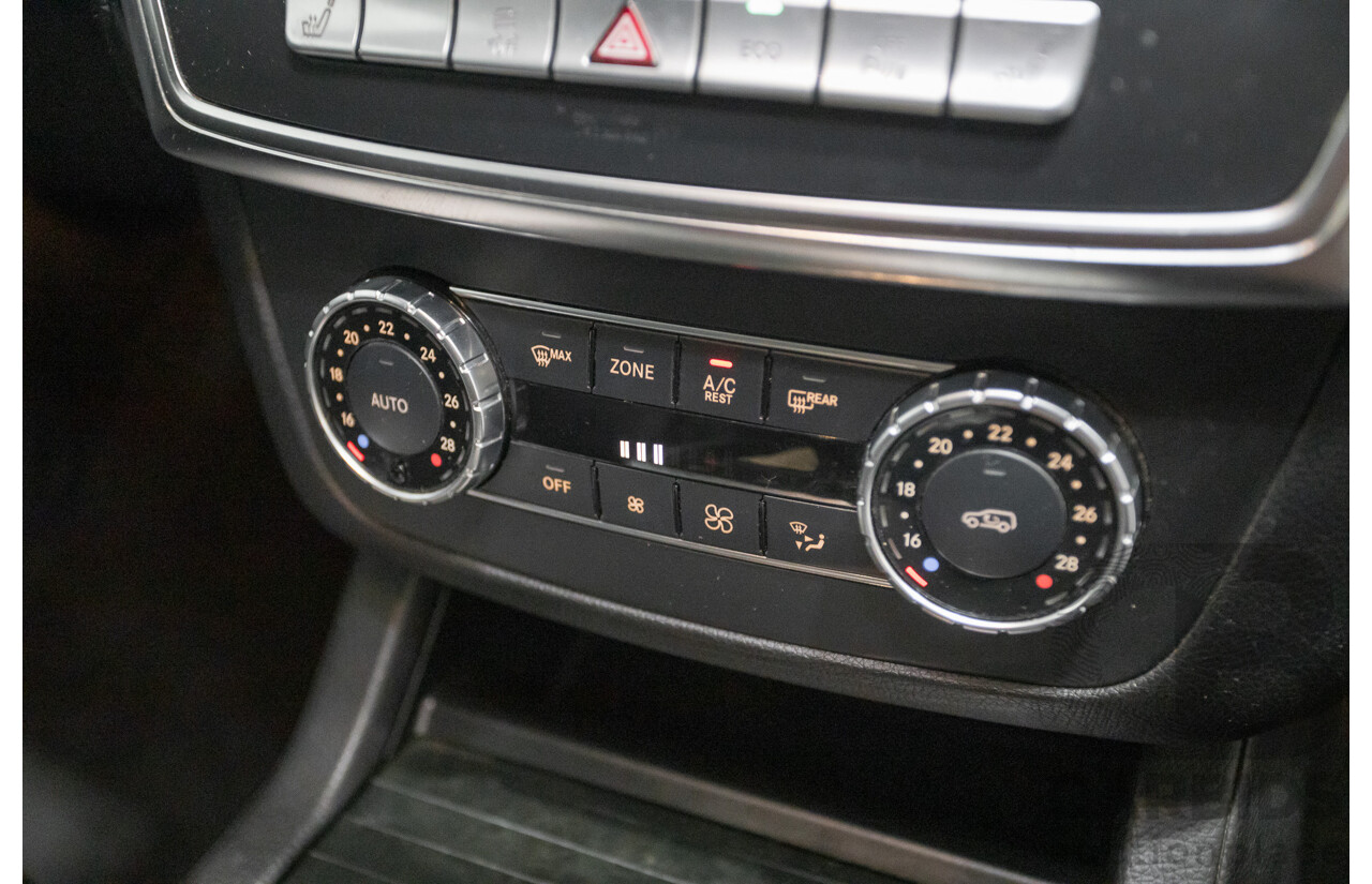 9/2015 Mercedes-Benz ML 350 CDI Bluetec (AWD) 166 MY15 4D Wagon Iridium Silver Metallic Turbo Diesel 3.0L