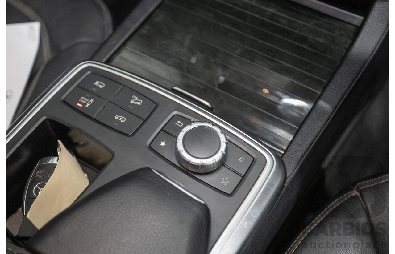 9/2015 Mercedes-Benz ML 350 CDI Bluetec (AWD) 166 MY15 4D Wagon Iridium Silver Metallic Turbo Diesel 3.0L