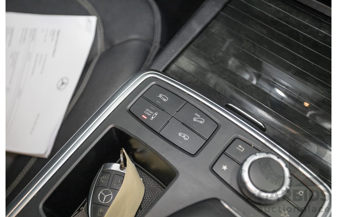 9/2015 Mercedes-Benz ML 350 CDI Bluetec (AWD) 166 MY15 4D Wagon Iridium Silver Metallic Turbo Diesel 3.0L