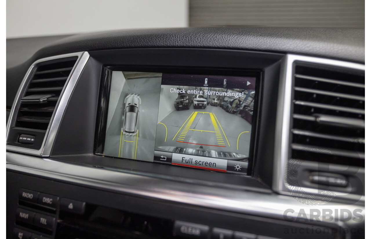 9/2015 Mercedes-Benz ML 350 CDI Bluetec (AWD) 166 MY15 4D Wagon Iridium Silver Metallic Turbo Diesel 3.0L