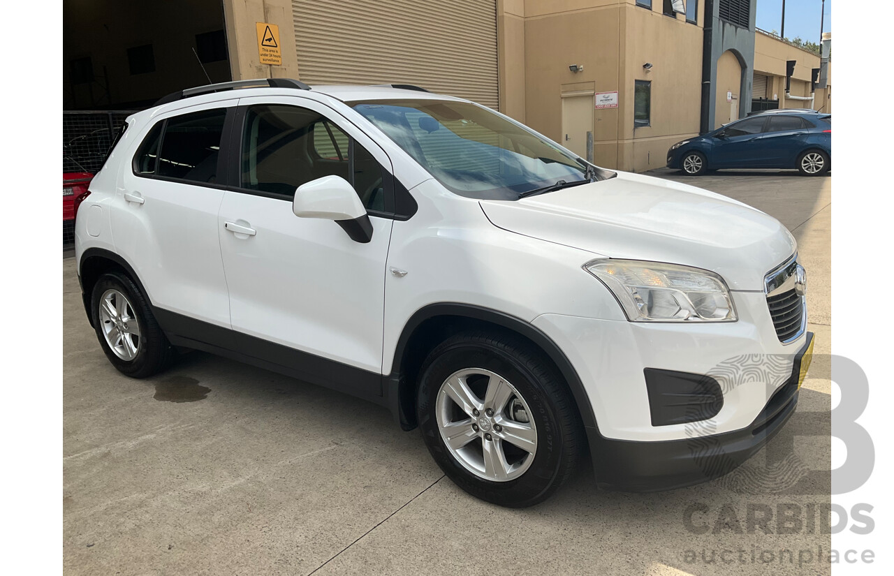 6/2014 Holden Trax LS TJ 4d Wagon Summit White 1.8L