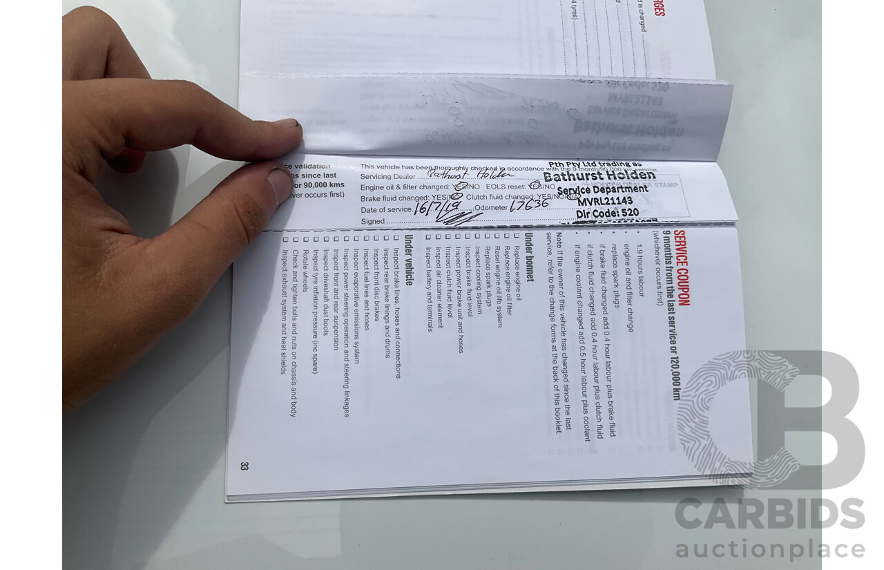 6/2014 Holden Trax LS TJ 4d Wagon Summit White 1.8L