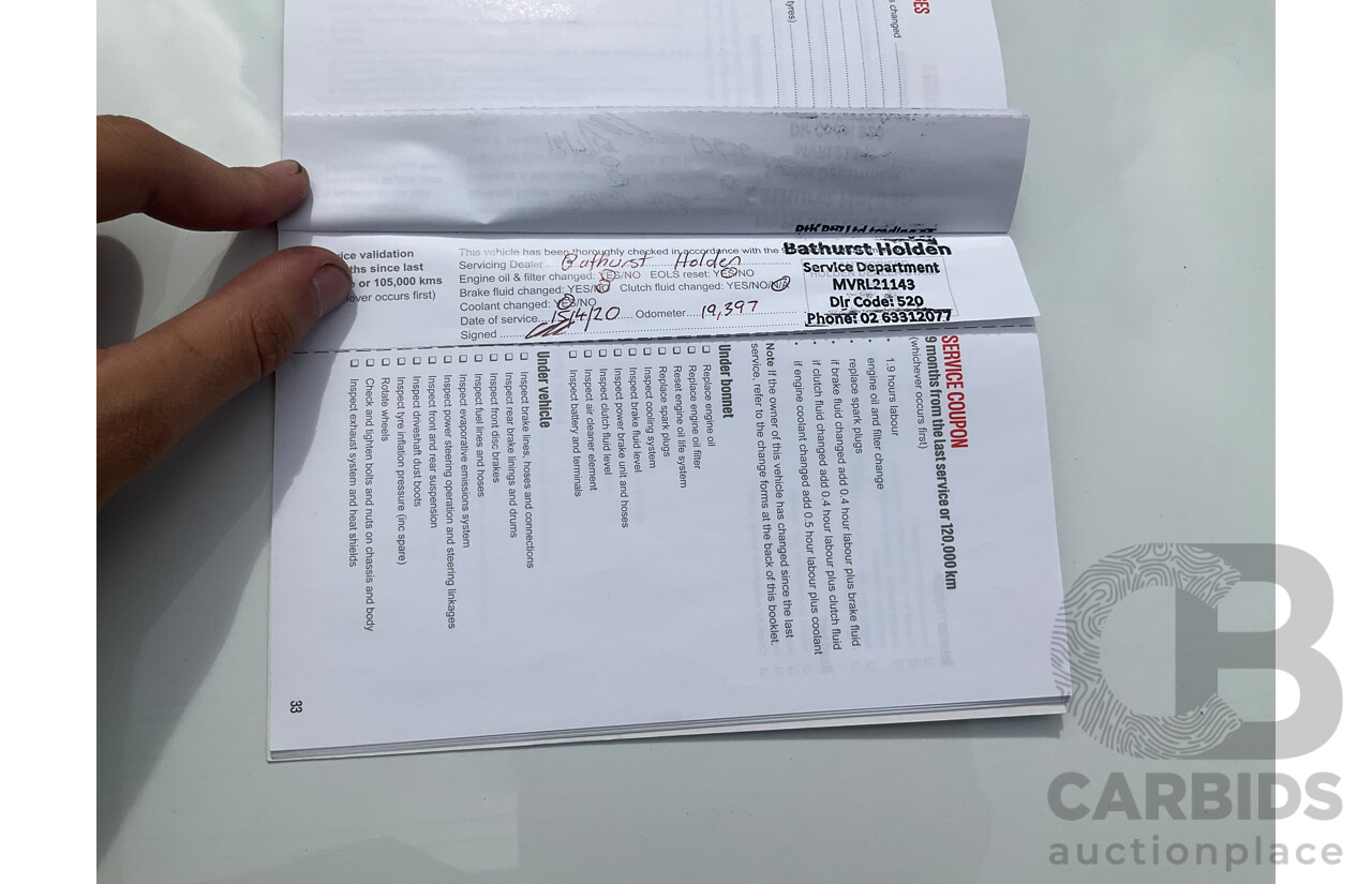 6/2014 Holden Trax LS TJ 4d Wagon Summit White 1.8L