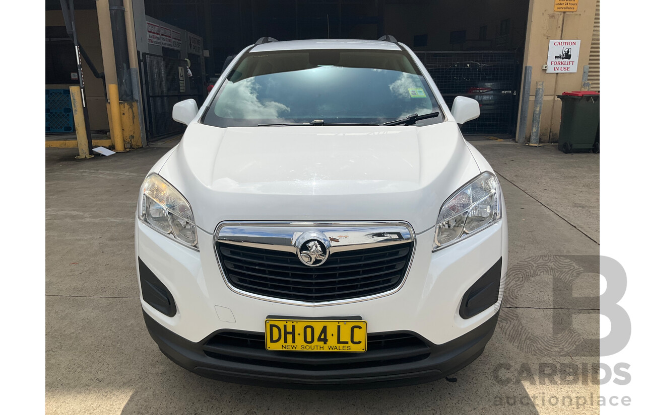6/2014 Holden Trax LS TJ 4d Wagon Summit White 1.8L