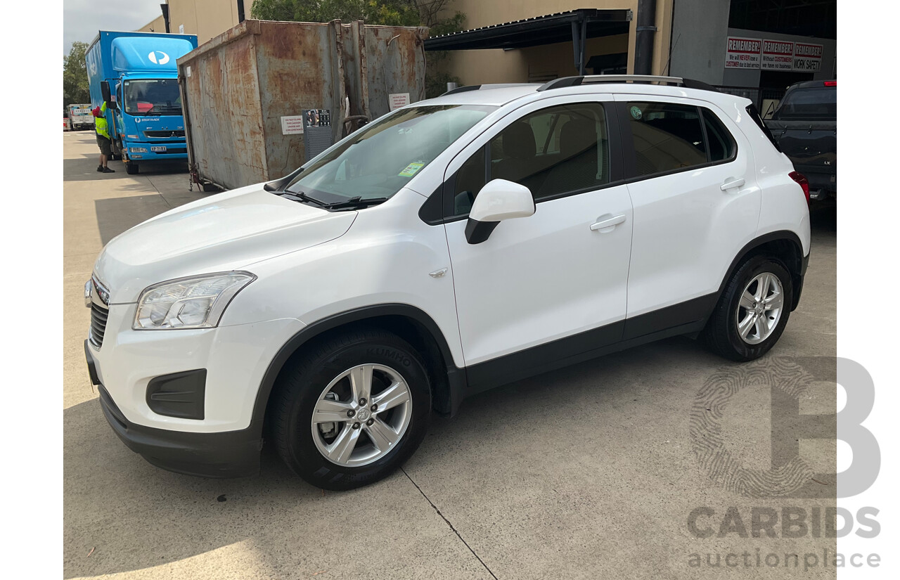6/2014 Holden Trax LS TJ 4d Wagon Summit White 1.8L