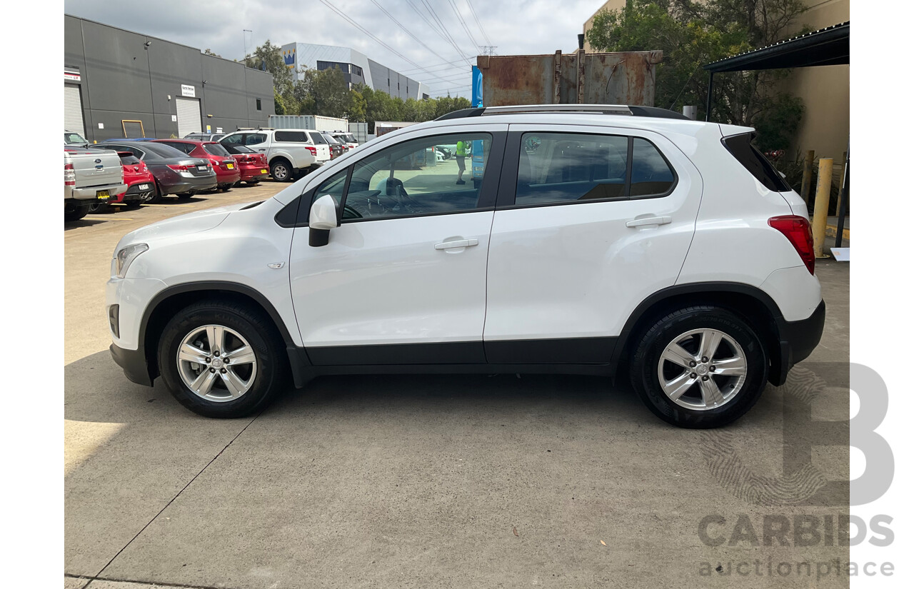 6/2014 Holden Trax LS TJ 4d Wagon Summit White 1.8L