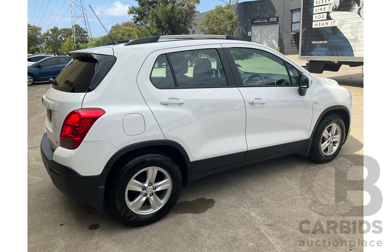 6/2014 Holden Trax LS TJ 4d Wagon Summit White 1.8L