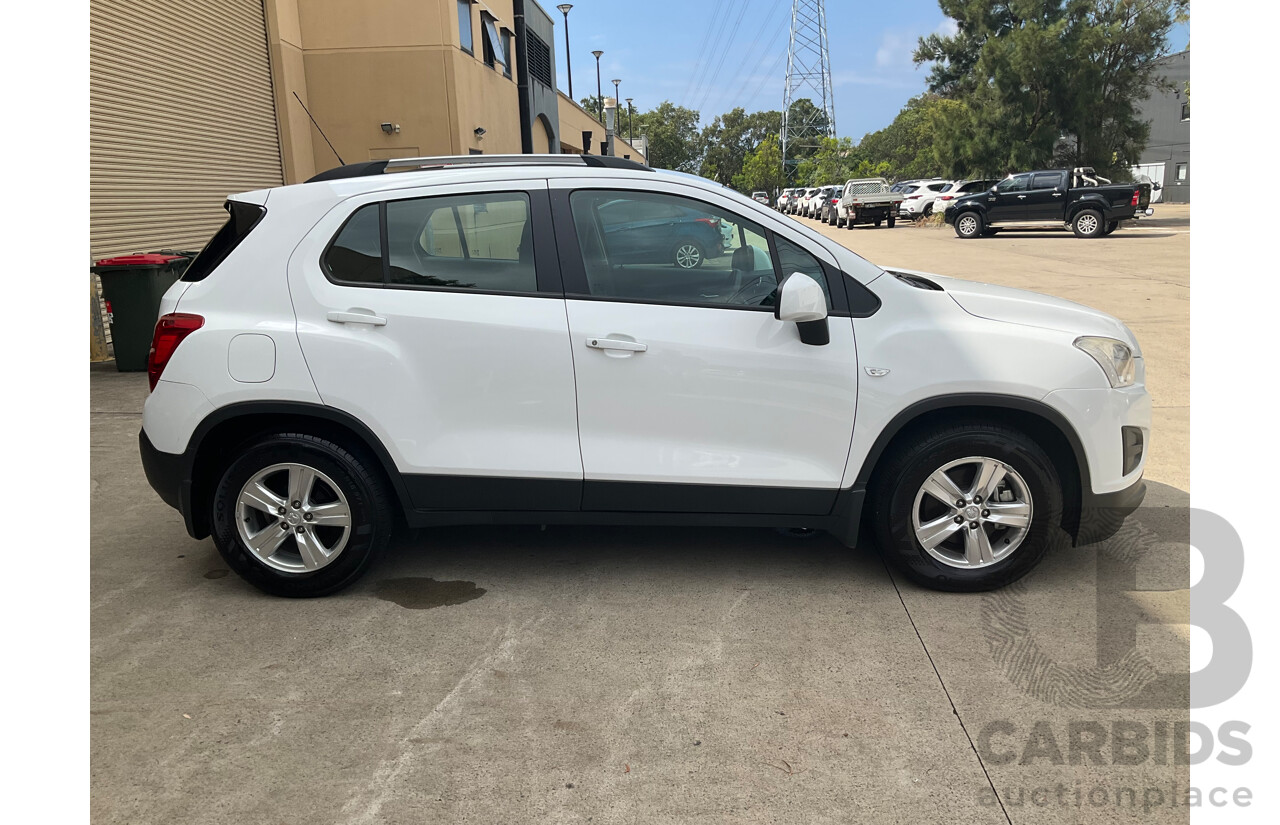 6/2014 Holden Trax LS TJ 4d Wagon Summit White 1.8L