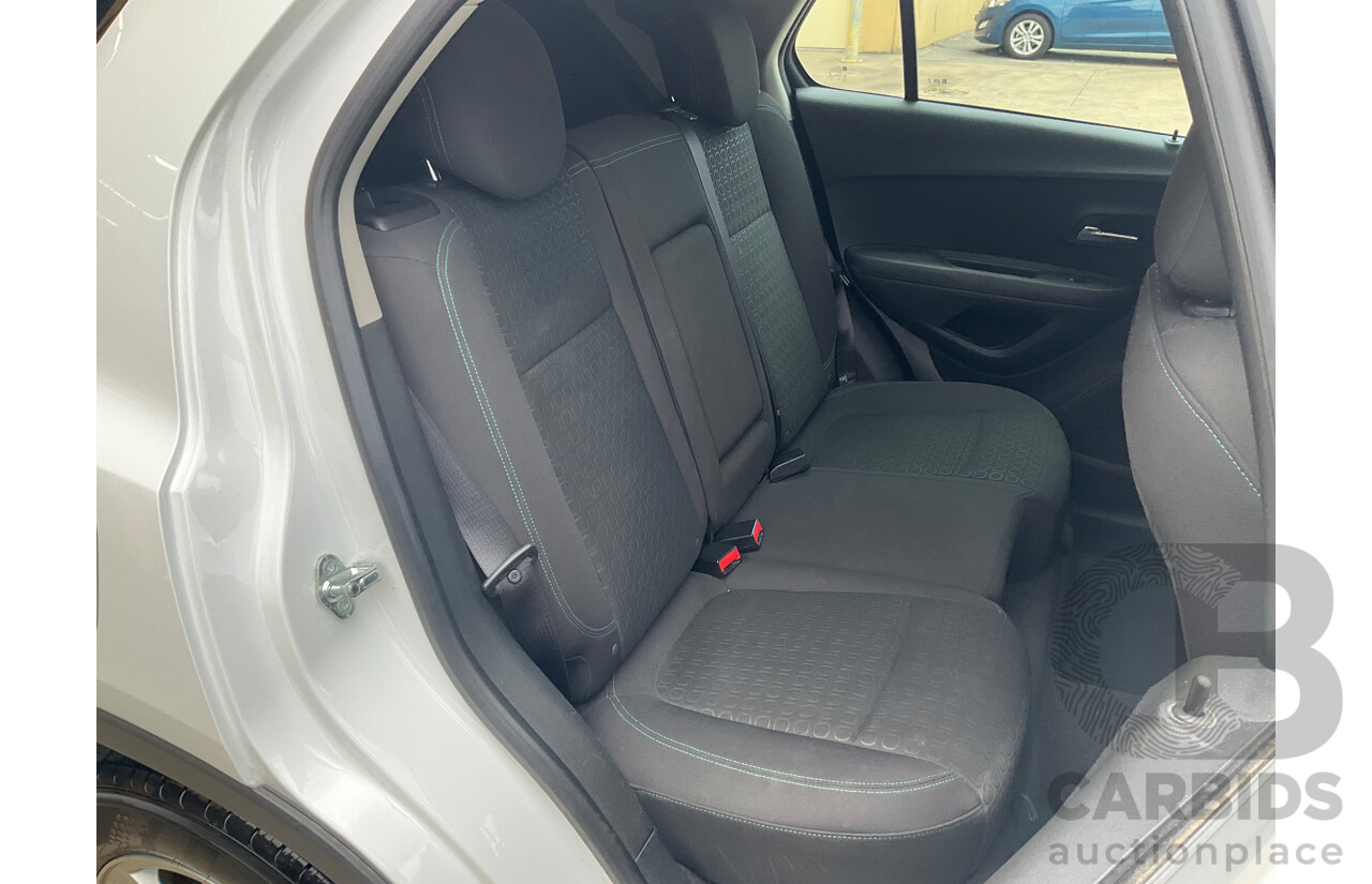 6/2014 Holden Trax LS TJ 4d Wagon Summit White 1.8L