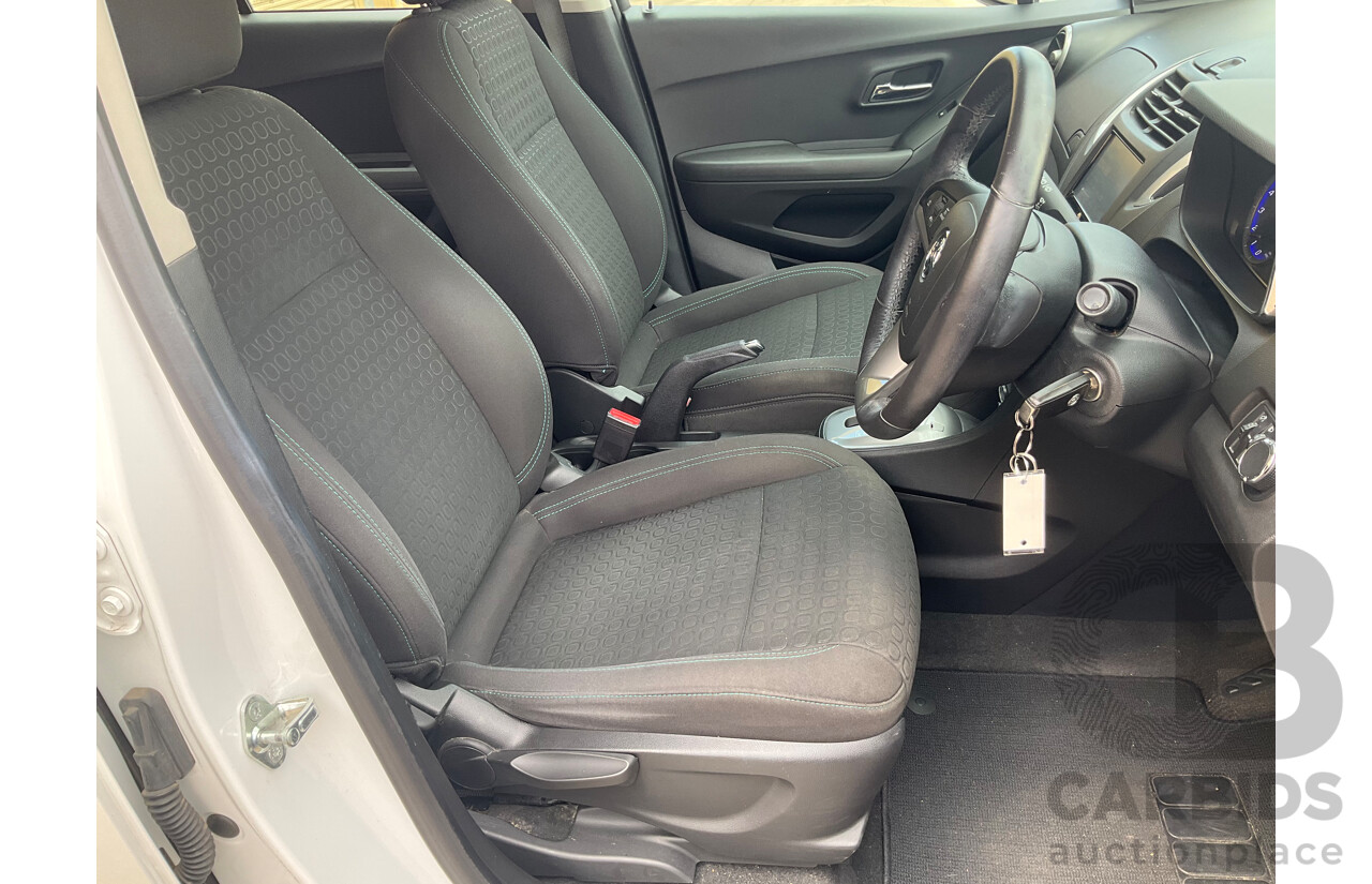 6/2014 Holden Trax LS TJ 4d Wagon Summit White 1.8L