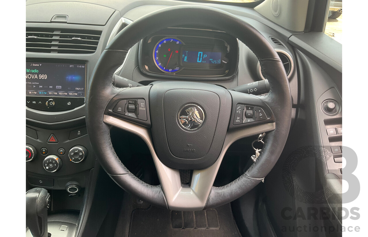 6/2014 Holden Trax LS TJ 4d Wagon Summit White 1.8L