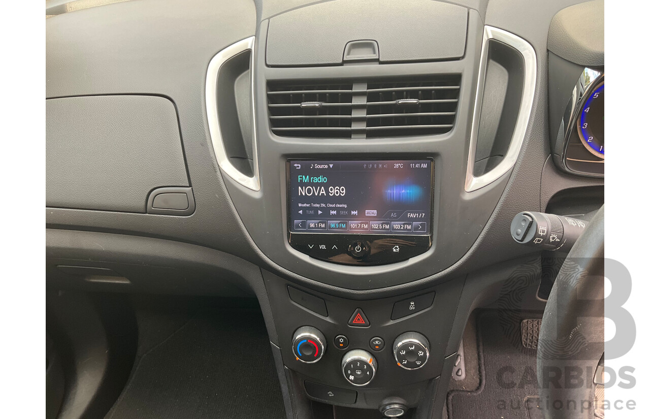 6/2014 Holden Trax LS TJ 4d Wagon Summit White 1.8L