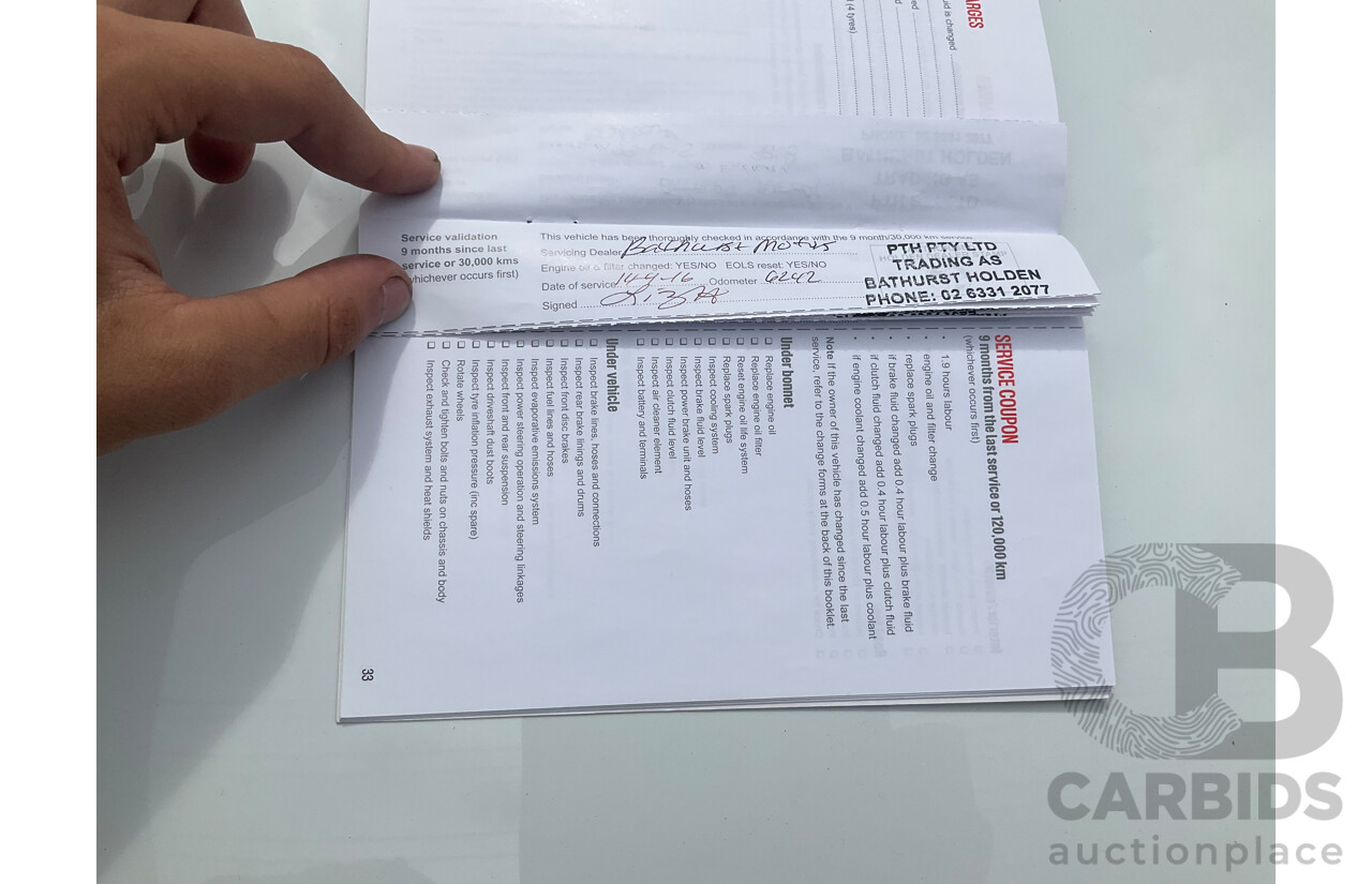 6/2014 Holden Trax LS TJ 4d Wagon Summit White 1.8L