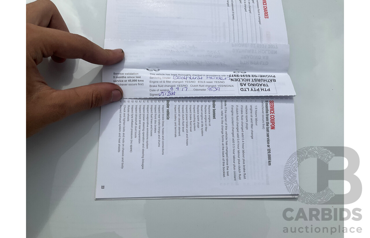 6/2014 Holden Trax LS TJ 4d Wagon Summit White 1.8L