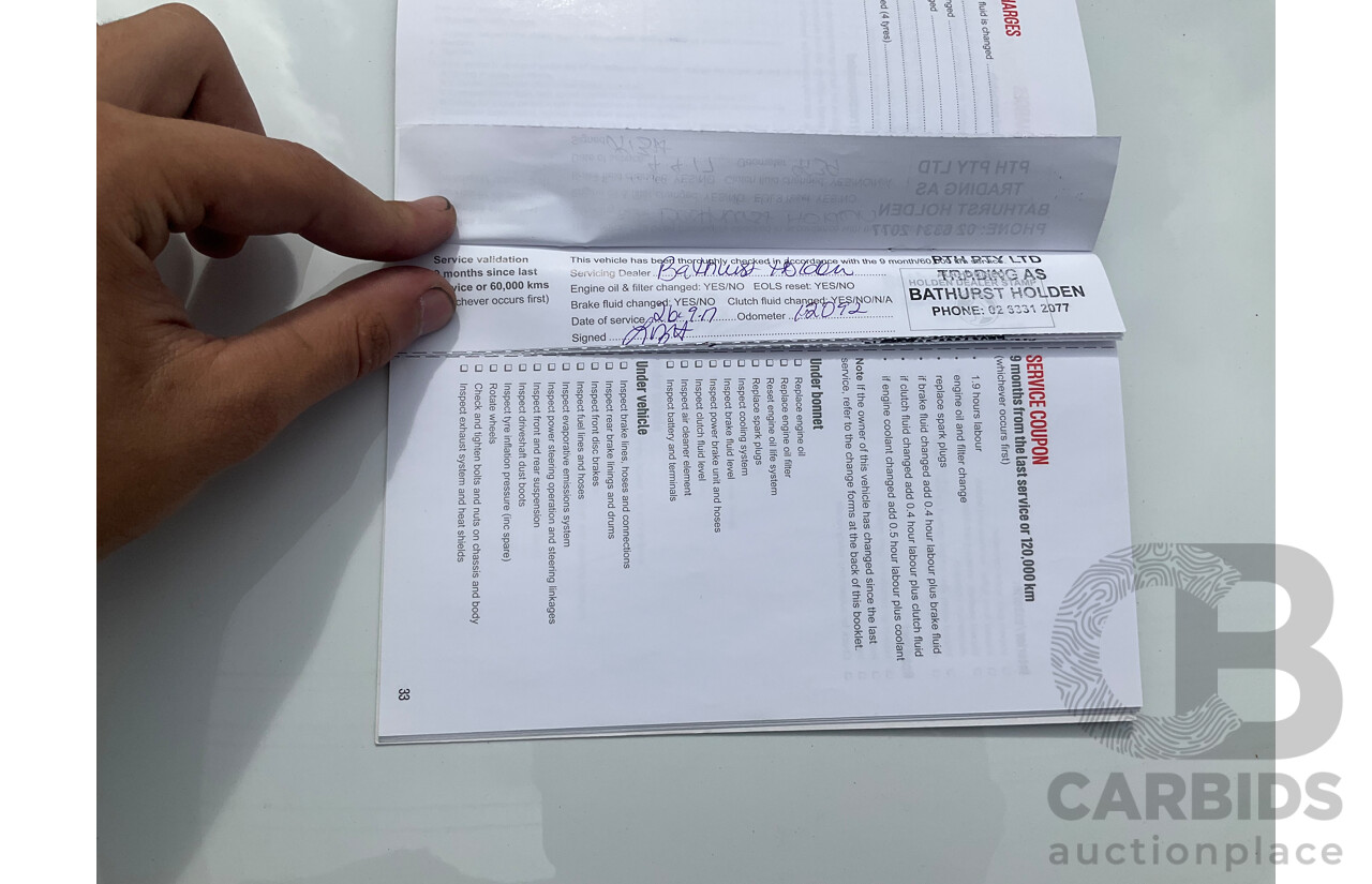 6/2014 Holden Trax LS TJ 4d Wagon Summit White 1.8L